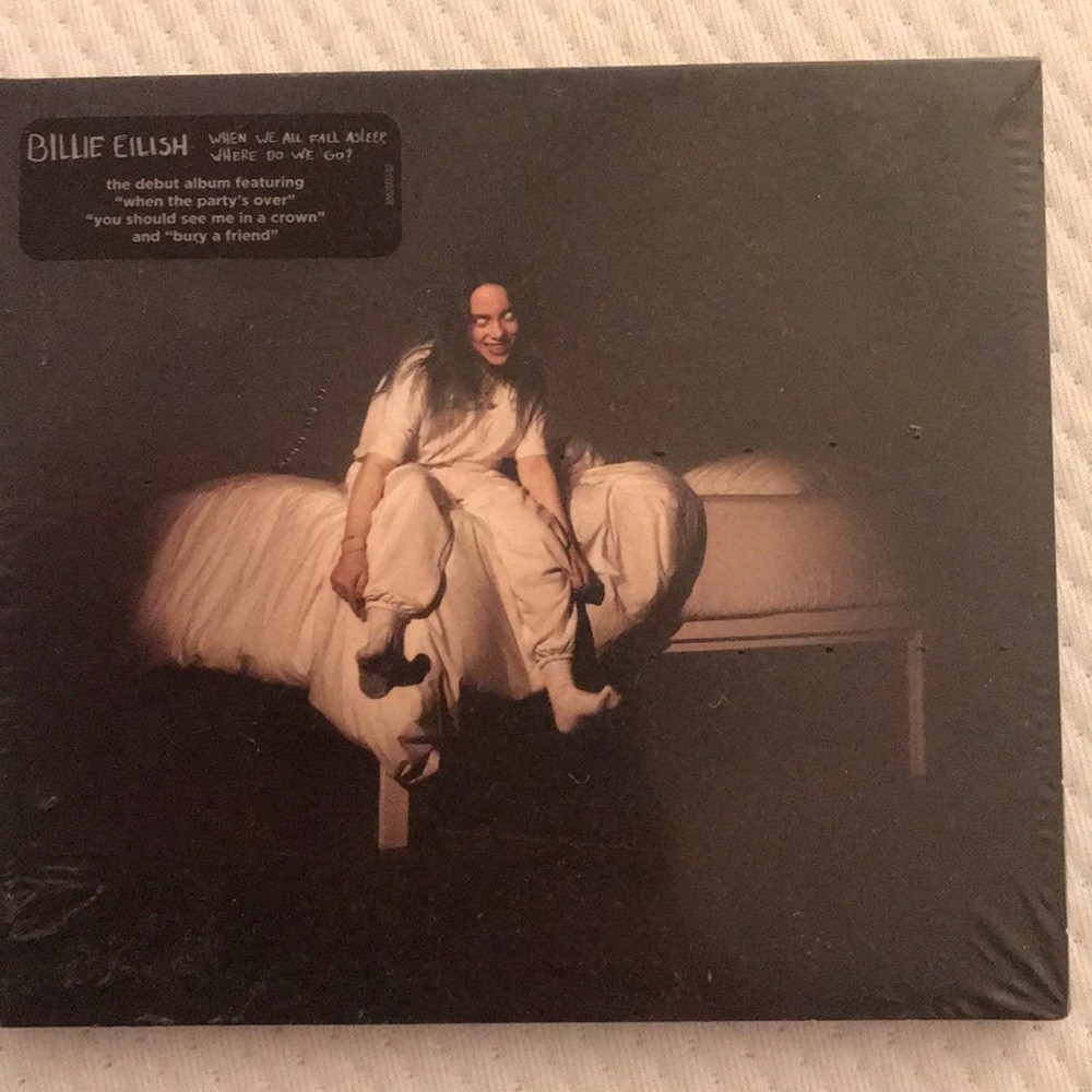 Billie Eilish cd new When We All Fall Asleep